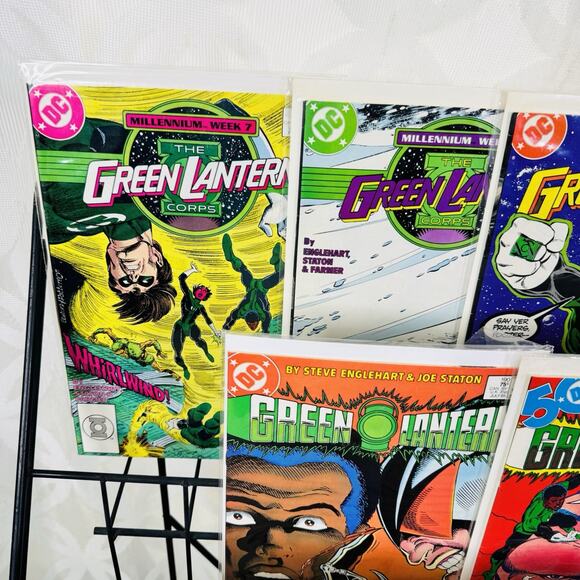 Green Lantern Corps 190 194 198 200 202-216 218-221 Lot John Stewart Guy Gardner - Picture 3 of 8